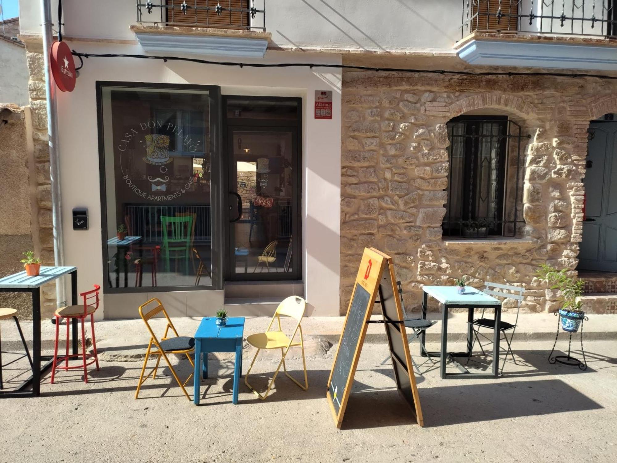 Casa Don Pelayo Boutique Apartments & Cafe Valderrobres Esterno foto